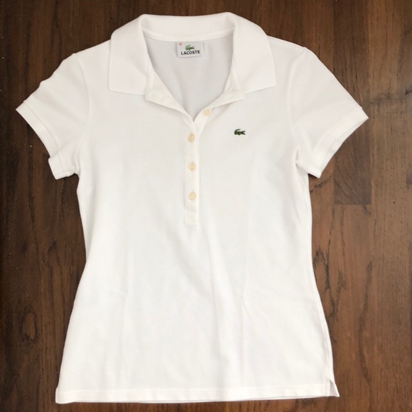 Women’s Slim Fit Stretch Mini Cotton Piqué Polo - Picture 1 of 3